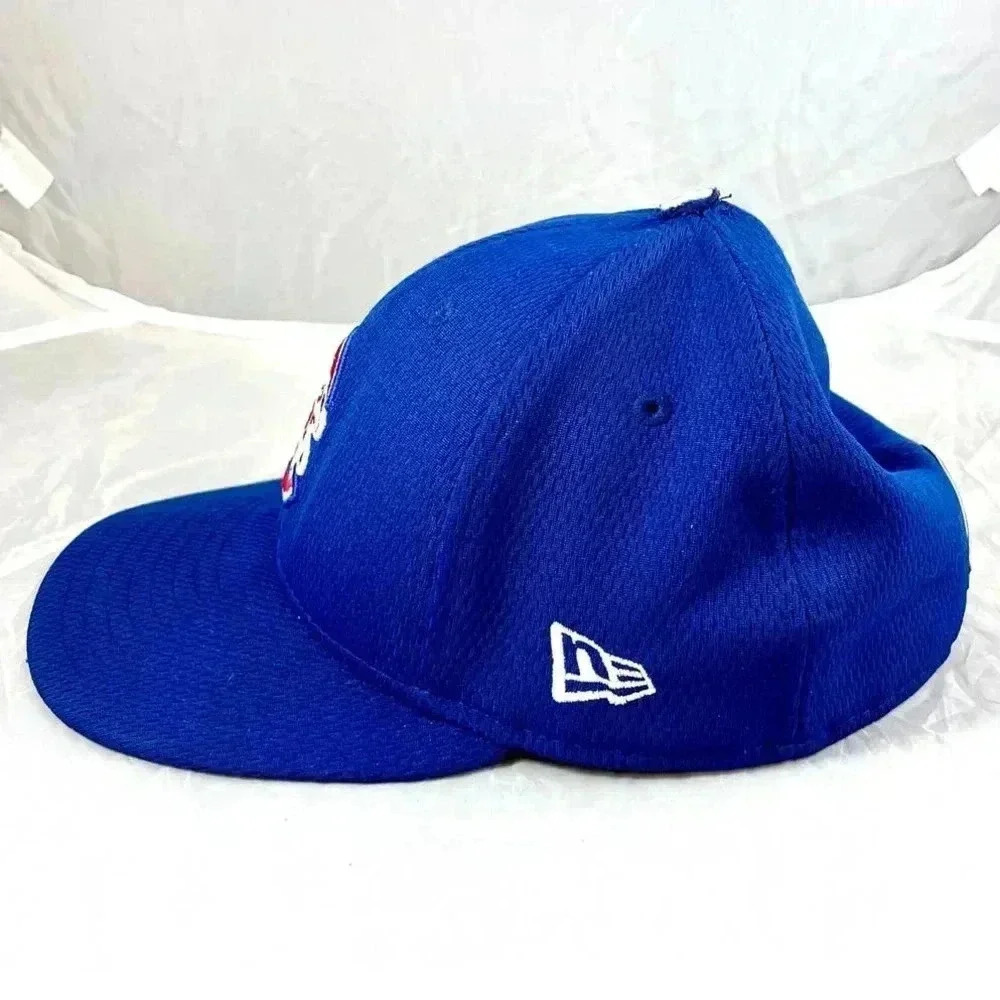 Chicago Cubs Size 7 1/8 New Era 59FIFTY 2020 Spring Training AZ Blue Hat Cap MLB - Picture 8 of 13